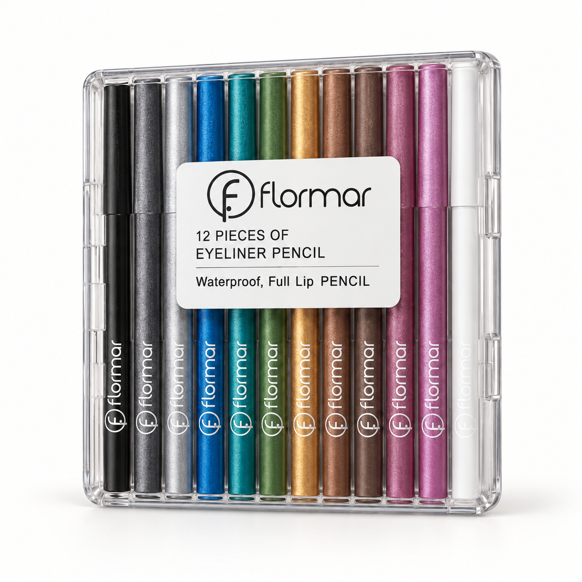 Flormar 12 Li Göz Kalemi – stüdyo ürün fotoğrafı
