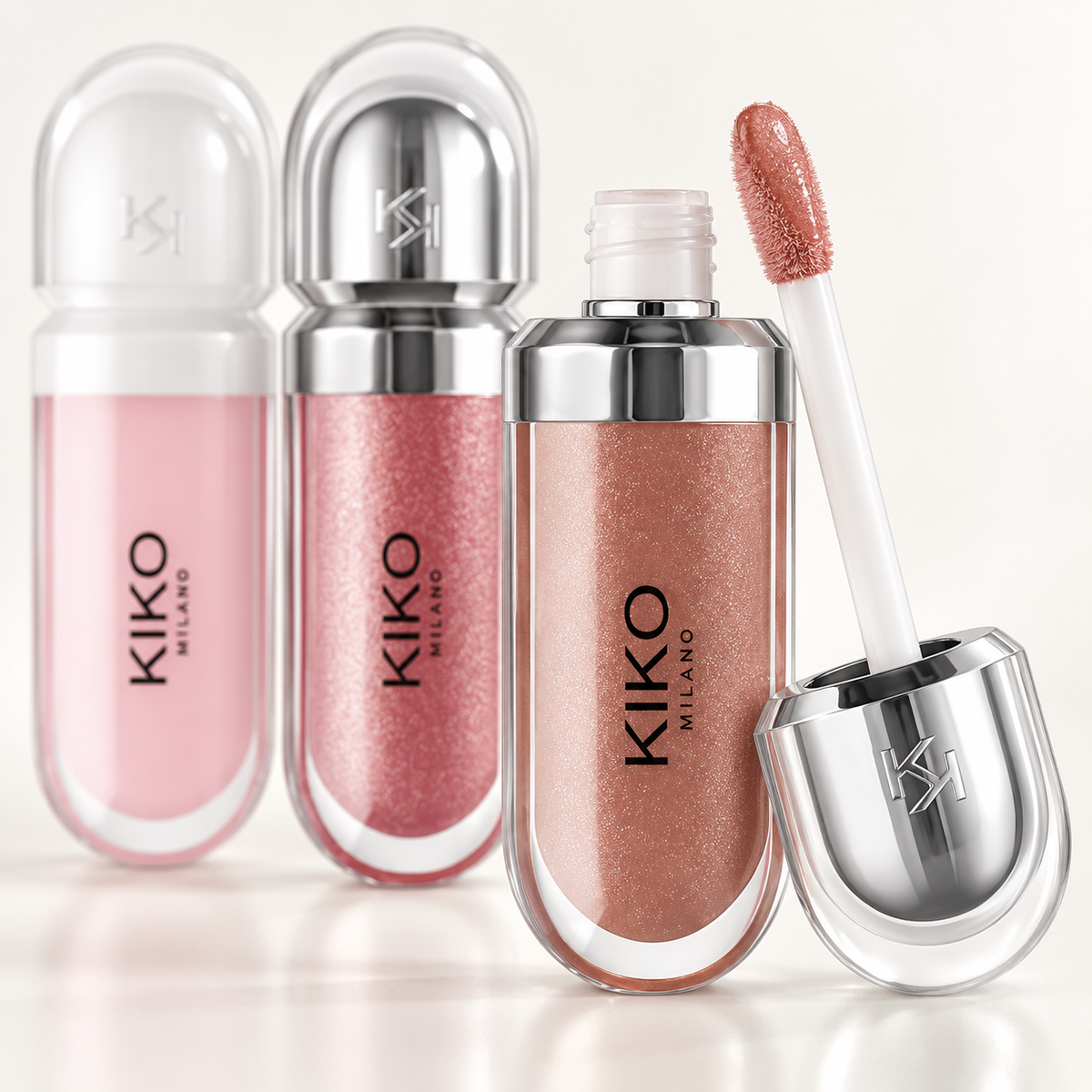 Kiko 3 Lü Ruj Seti – yakın ürün detayı