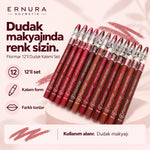 Flormar 12’li Dudak Kalemi Seti – ürün özellikleri