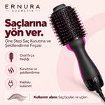 One Step Saç Kurutma ve Şekillendirme Fırçası – ürün özellikleri