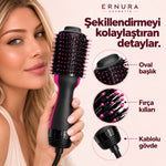 One Step Saç Kurutma ve Şekillendirme Fırçası – ürün detayları