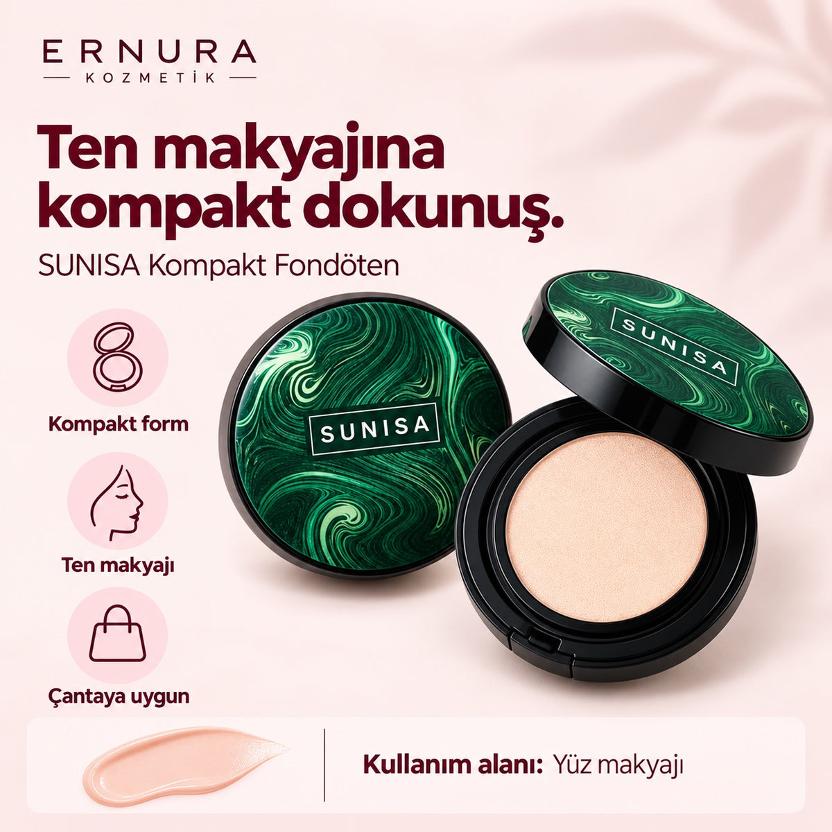 SUNISA Kompakt Fondöten – ürün özellikleri