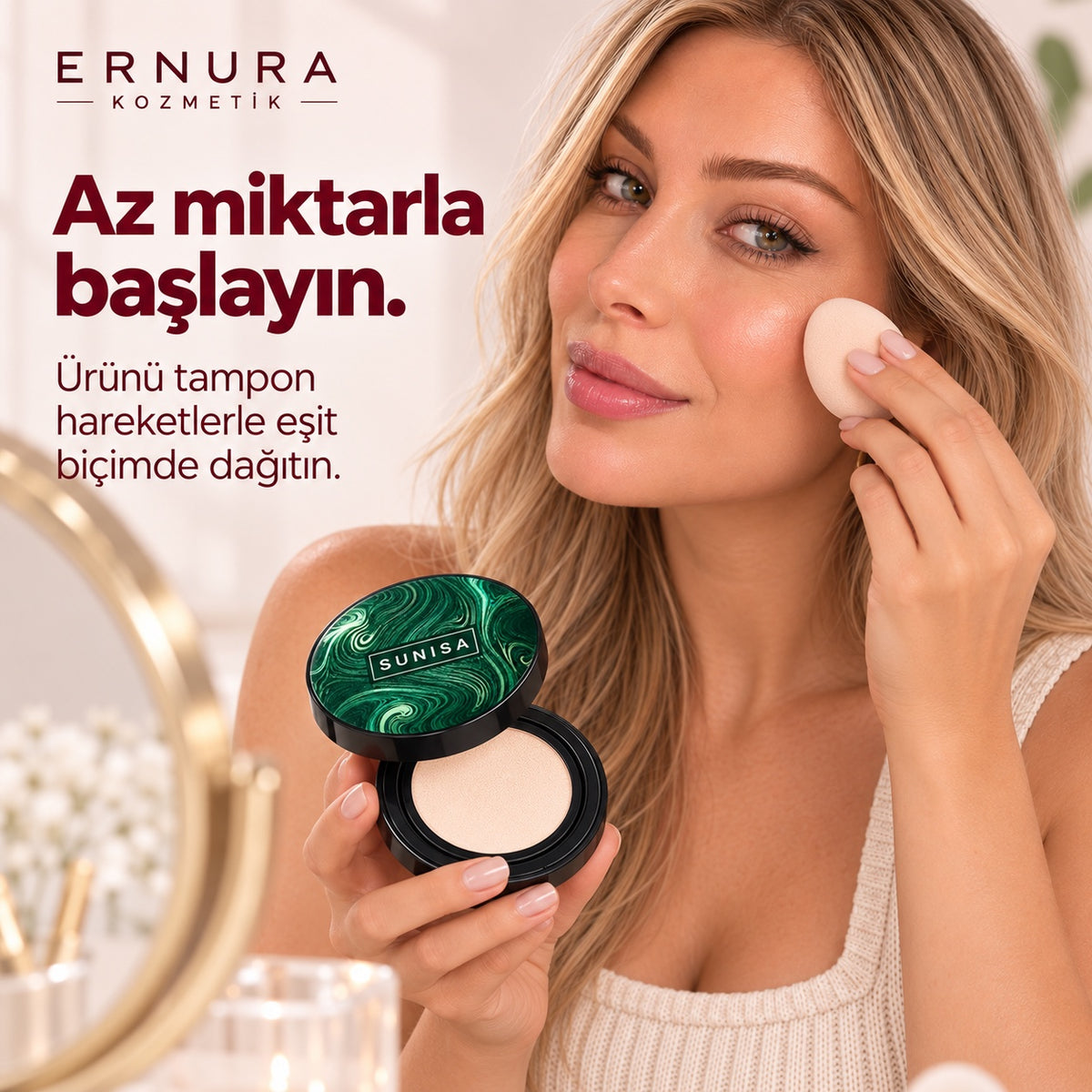 SUNISA Kompakt Fondöten – uygulama