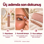 Kaş tüy alma aleti için üç adımlı kullanım rehberi
