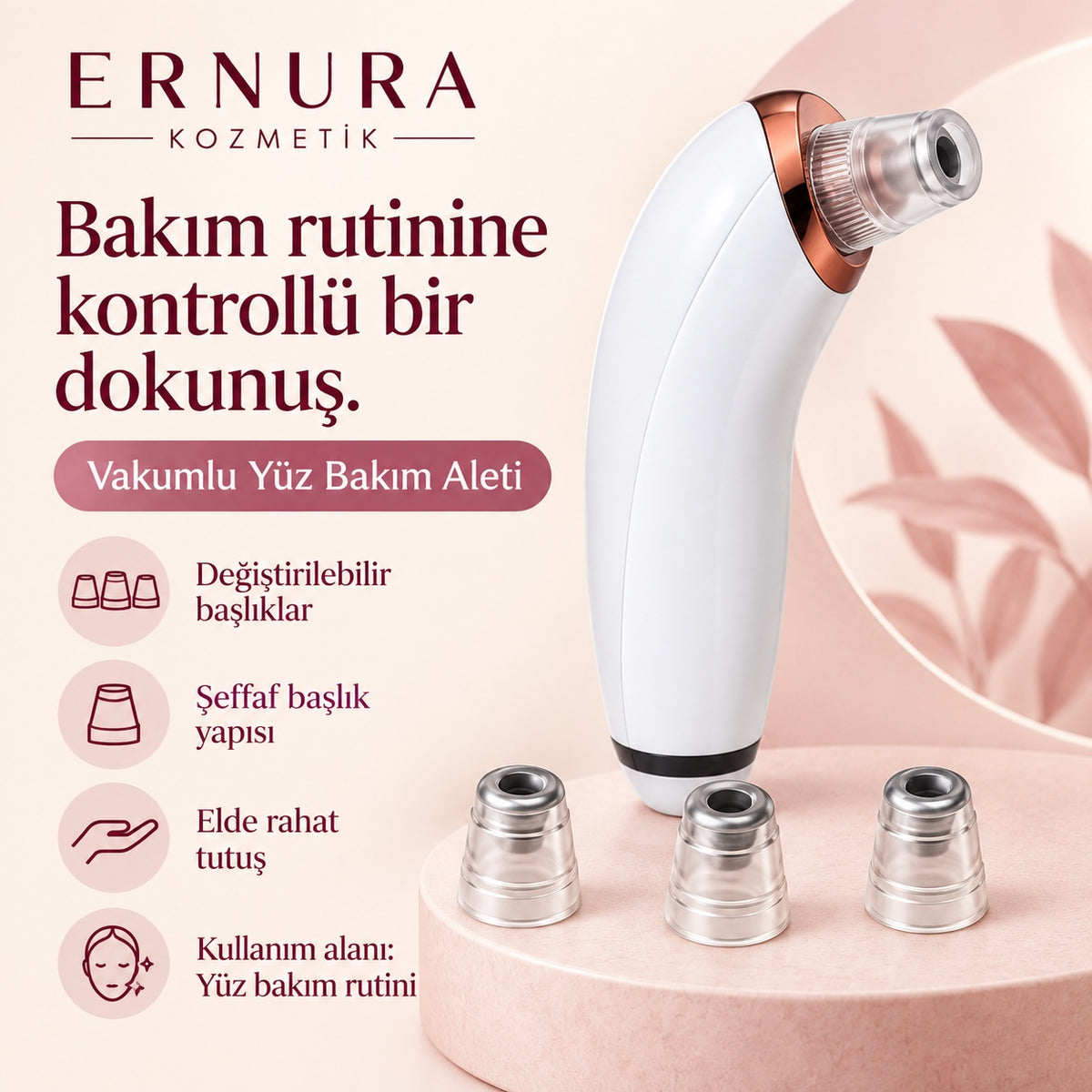 Vakumlu yüz bakım aleti özellikleri ve kullanım alanı