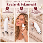 Vakumlu yüz bakım aleti üç adımda kullanım